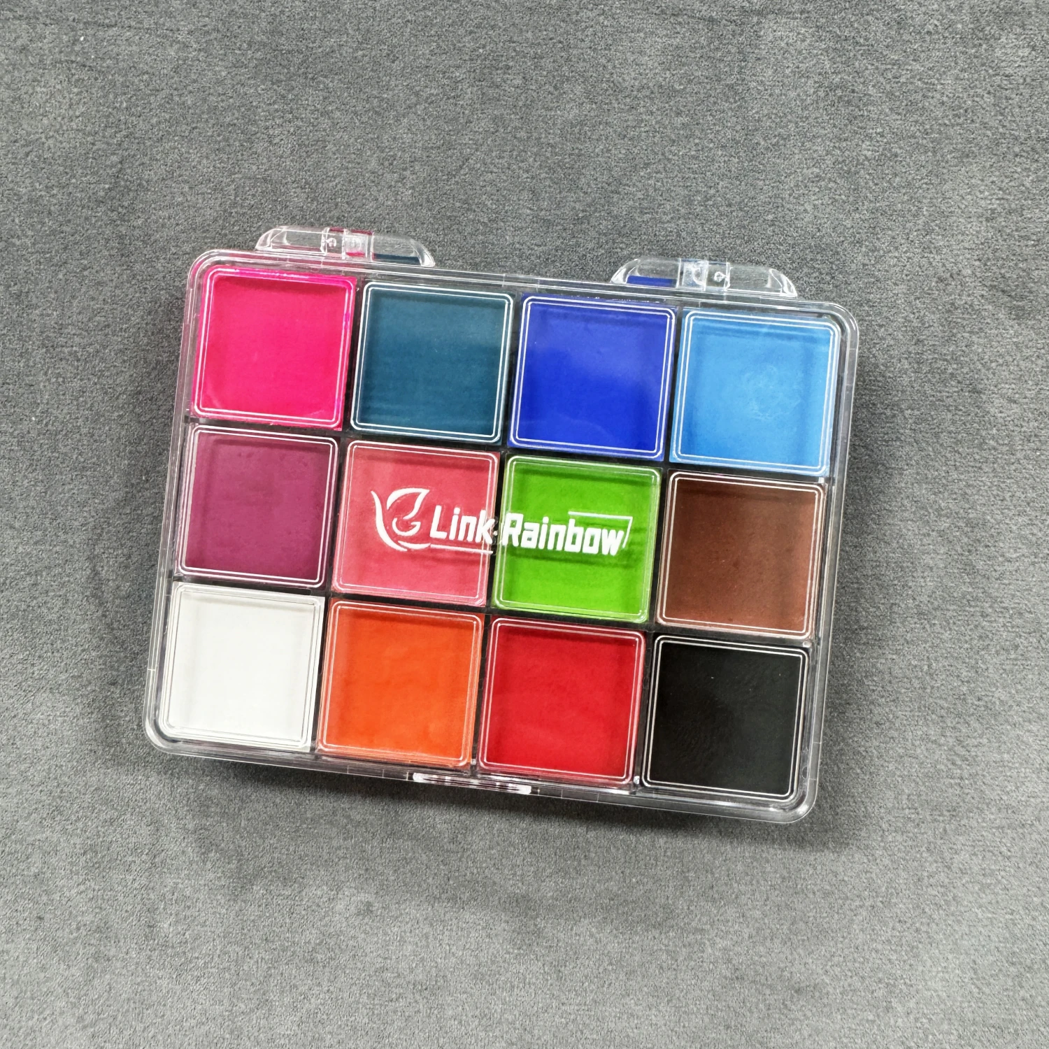 طلاء زيتي مقاوم للماء لحفلة الهالوان ، مقاوم للعرق ، غير سام ، 12 لونًا