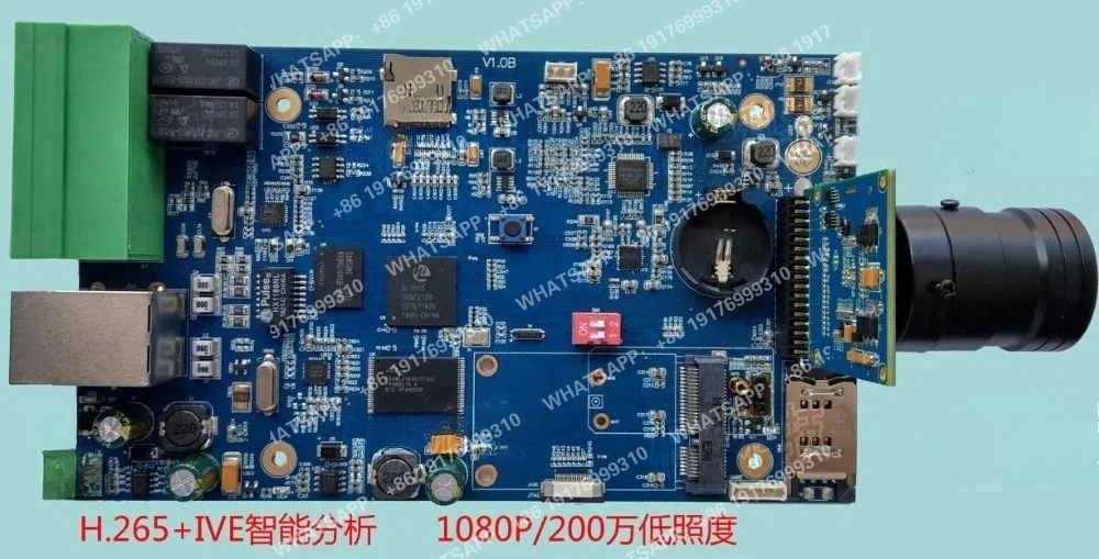 Плата Hi3516D Кодическая плата Hi3516D-H.265