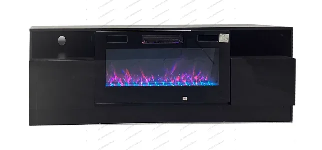 Special Furniture Living Room Storage Cabinet Electronic Fireplace Embedded Simulation Flame Decoration TV Cabinet Home Floor
