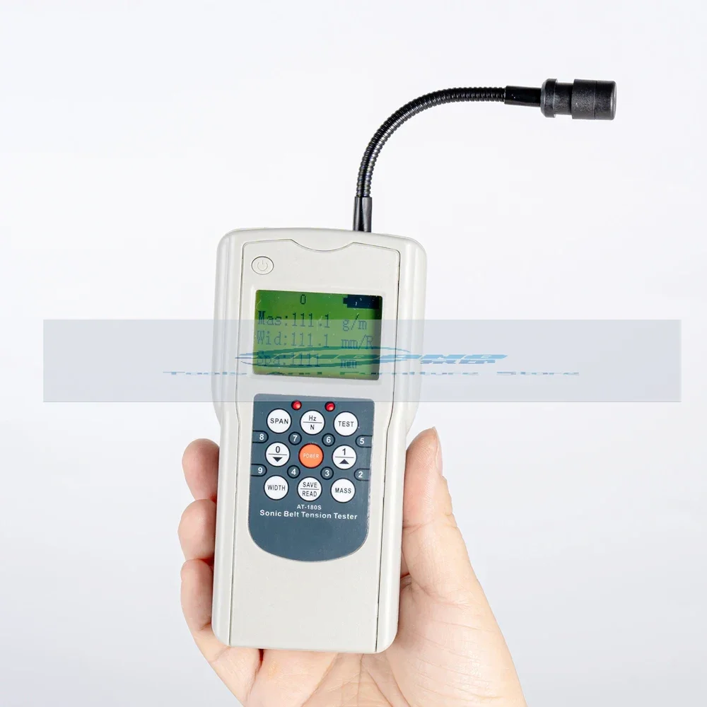 Digital Sonic belt tension tester AT-180S Measuring range 10HZ-680Hz handheld Sonic belt tension meter