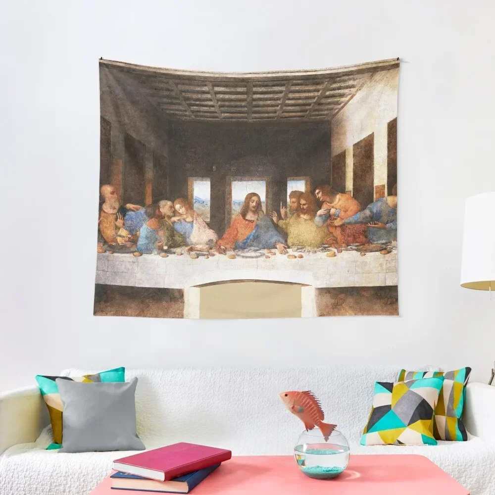 

The Last Supper by Leonardo Da Vinci Tapestry Wallpaper Bedroom Hanging Wall Cute Decor Bedrooms Decor Tapestry