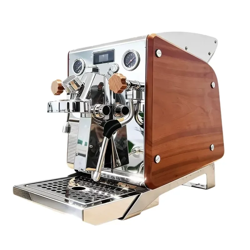 Cafetera Italiana Inteligente Eléctrica de Espresso, Cafetera Comercial para Espresso