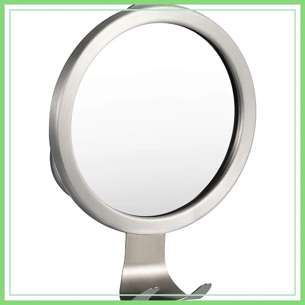 

Fogless Shower Mirror with Razor Holder, Powerful Lock Suction, Perfect for Shaving