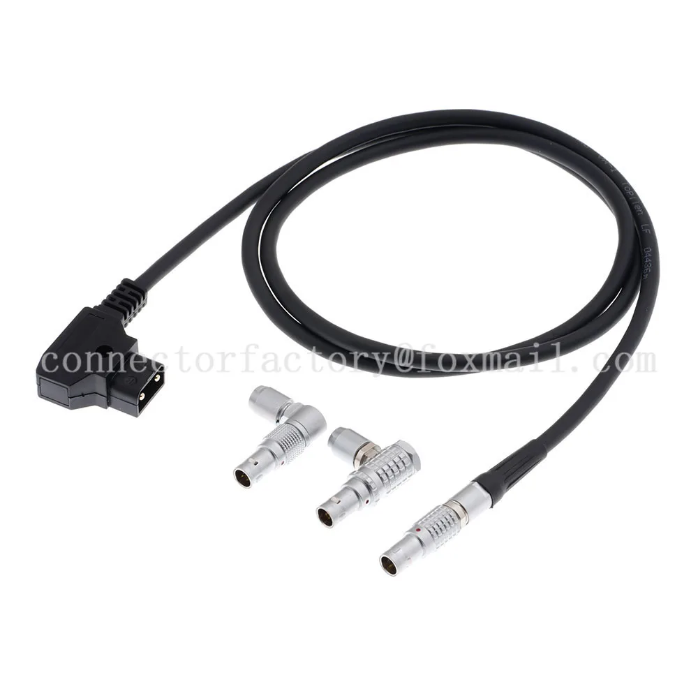 D Tap To FGG FHG FSG 0B 2 Pin Male Plug Power Cable Perfect for Teradek Bond,Transvideo SmallHD 703Monitor Camera