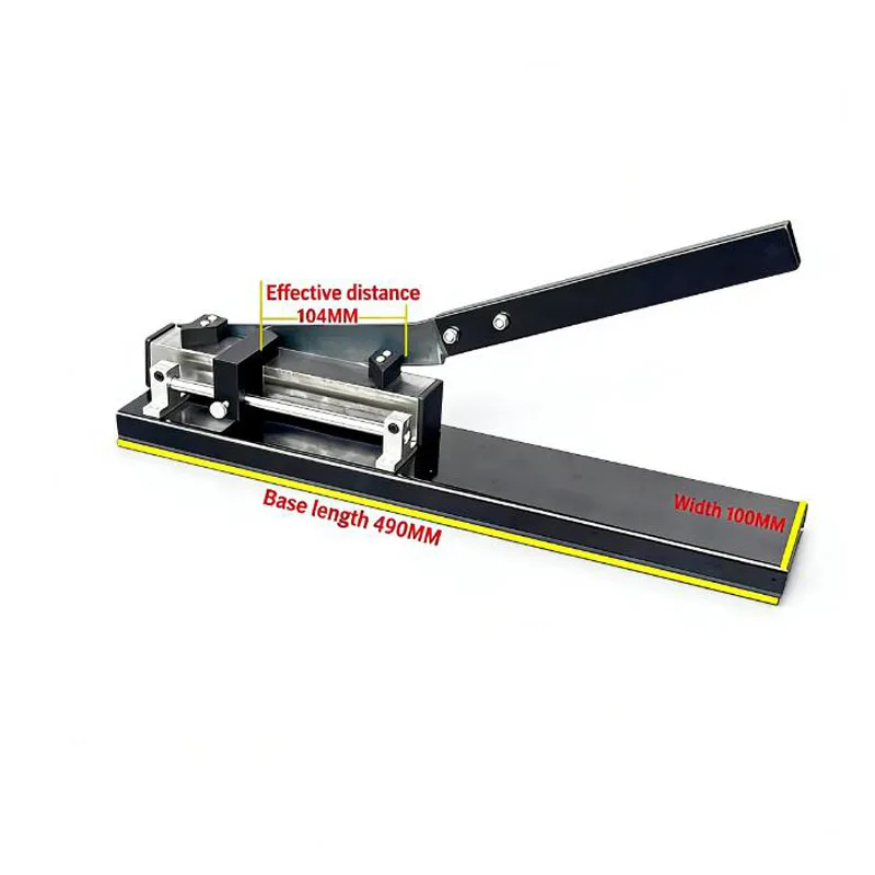 PVC Trunking Cutting Machine Plastic Wiring Cable Duct 45° 90° Manual Cutter Max Width 100MM PE Pipe Hose Scissor