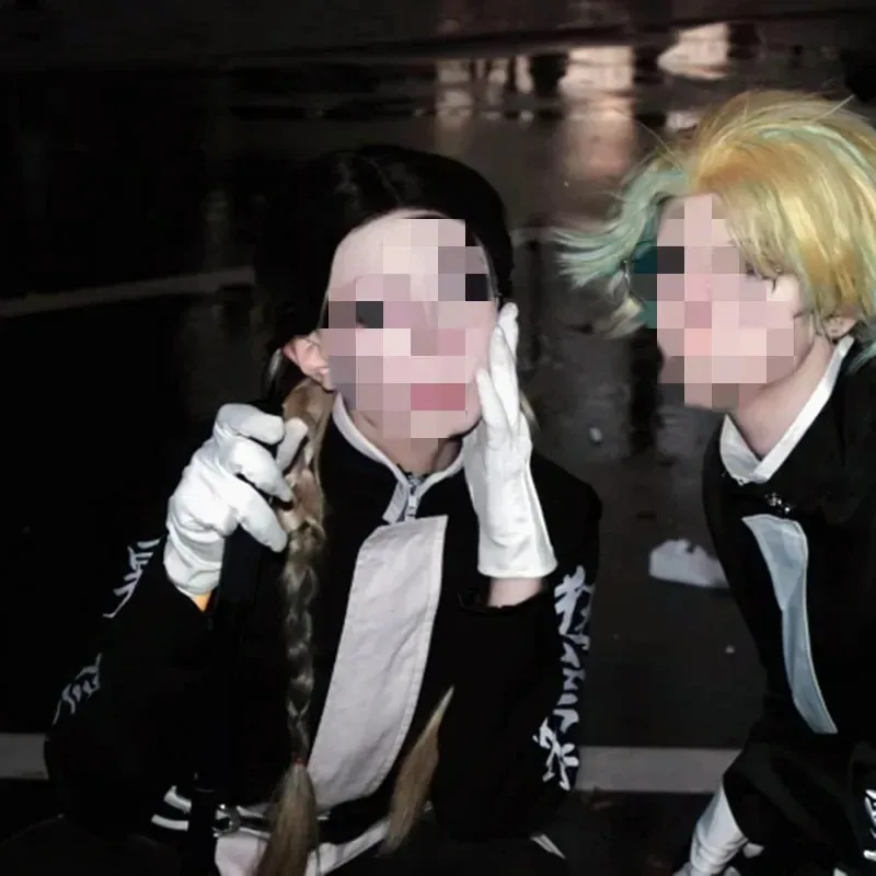 Anime Tokyo Revengers Rindo Haitani Cosplay Costume Halloween Carnival Party Clothes Red Black Uniform