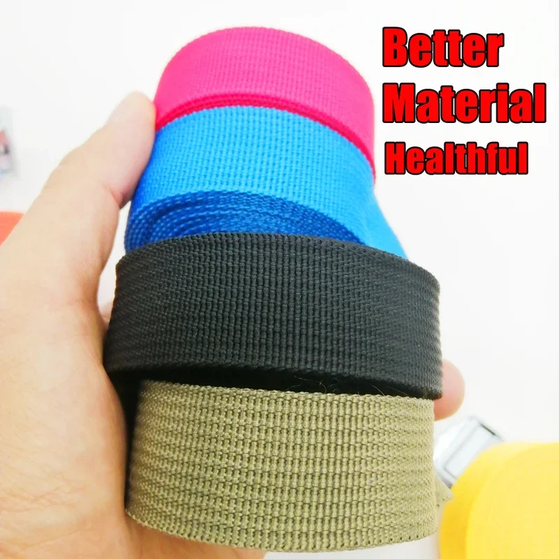 1 Meter Buckle Tie-Down Belt Cargo Straps for Car Motorcycle Bike With Metal Buckle Tow Rope Strong Ratchet Belt for Luggage Bag