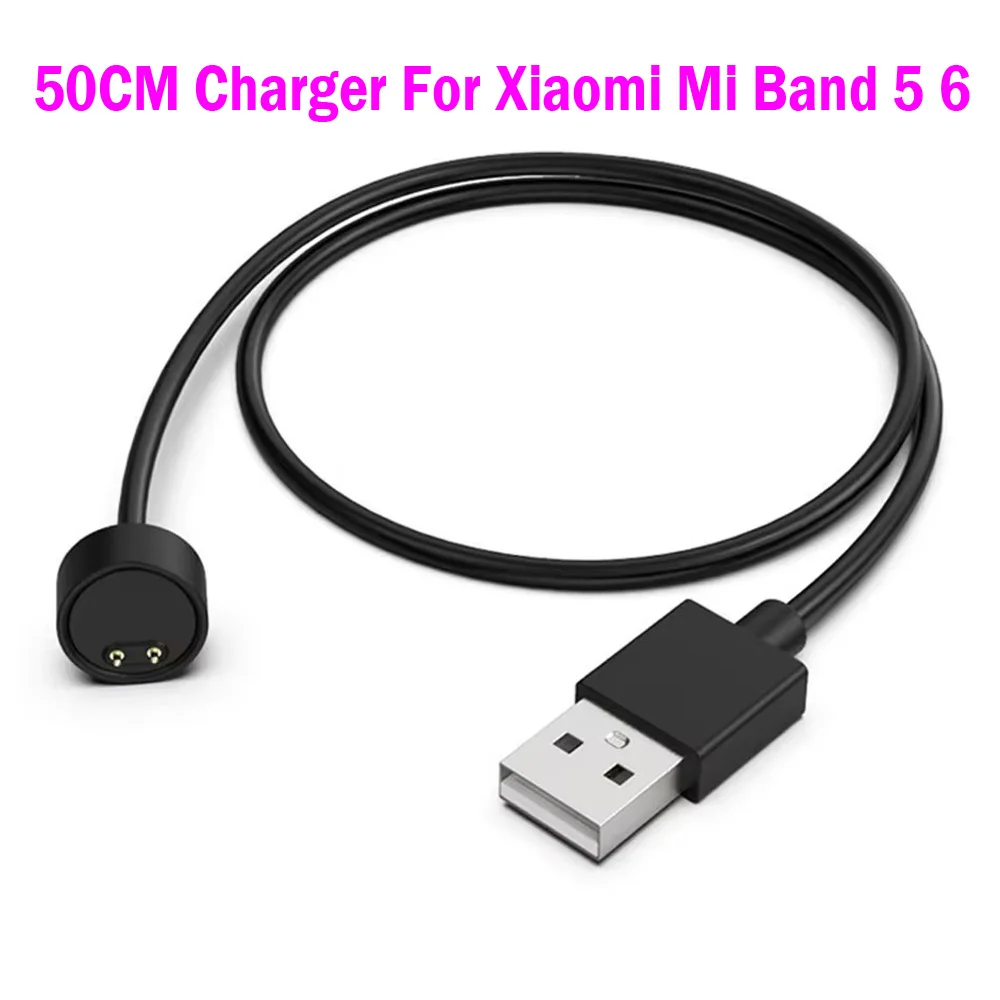 Charger For Xiaomi Mi Band 6 5 4 Miband 5 6 Smart Wristband Bracelet Charging Cable For Mi Band 4 5 USB Charger Adapter Wire