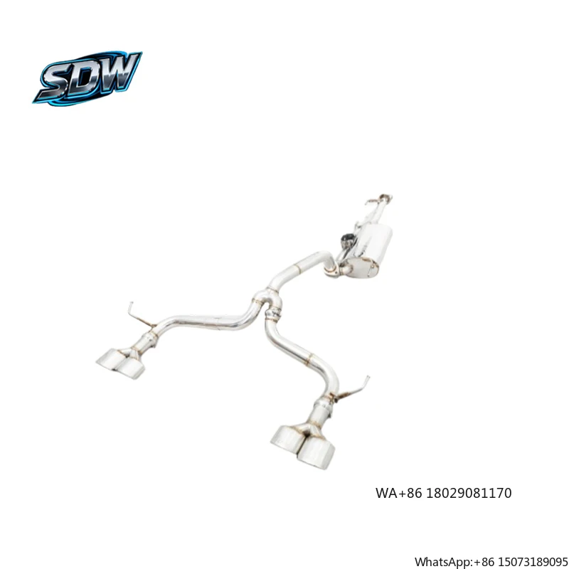 

Регулируемый звуковой клапанный глушитель Valvetronic для Alphard 30, Hilux, Fortuner, RAV4, Camry (система Catback)