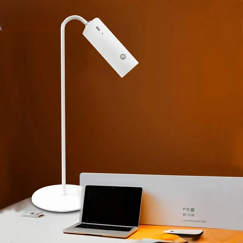 UDDALight Magnetic LED Reading Light, 2W Dimmable Touch Desk Lamp with 1200mAh Battery, Clip-On Bedside Lamp for Home Office