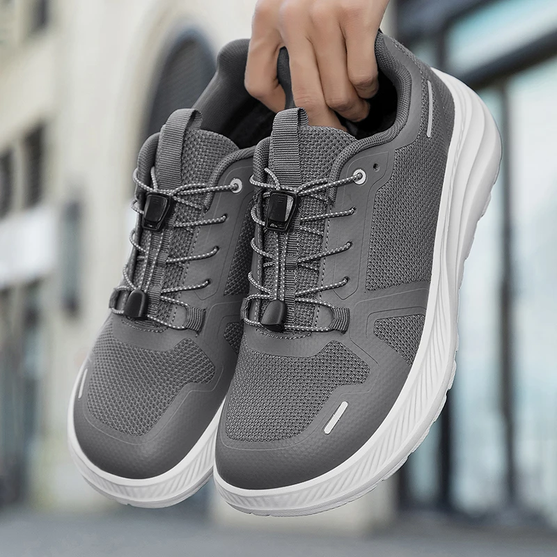 2026 Autumn Men Wide Width Shoes Minimalist Barefoot Sneakers Breathable Lightweight Walking Shoes Zero Drop Man Running Shoes