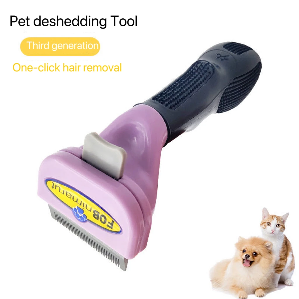 Cat Hair Removal Comb Pet Grooming Brush Multiple size deShedding Tool Dog Hair Remover Cleaning Cat Hair Massage Comb