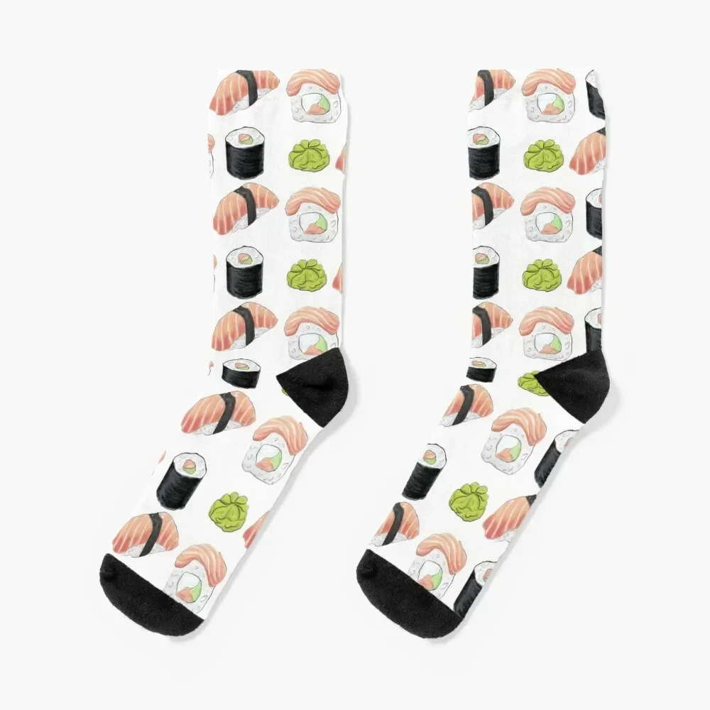 

Sushi maki set Socks loose crazy Women's Socks Men's