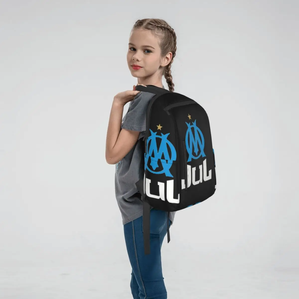Rapper JUL Backpack Large Capacity Boys Girls BookBag School Bag Shoulder Bags for Men Women