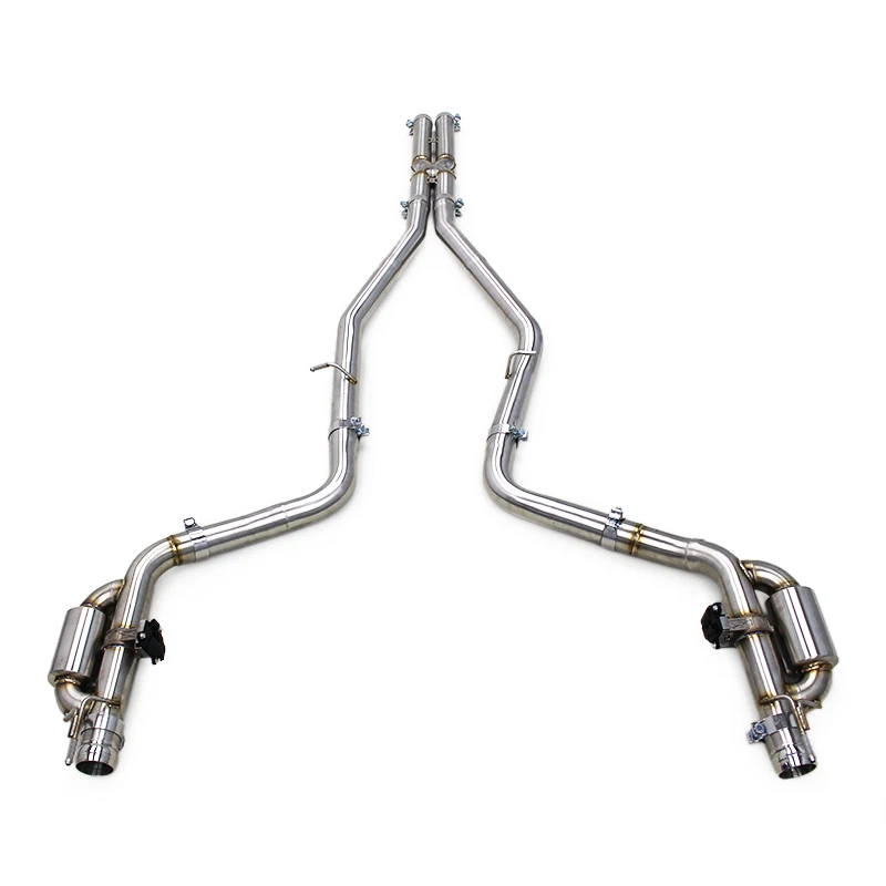 

YD Catback Muffler Pipe For Dodge Challenger RT 5.7L 2016-2022 Stainless Steel Exhaust Pipe Valvetronic Muffler Exhaust System