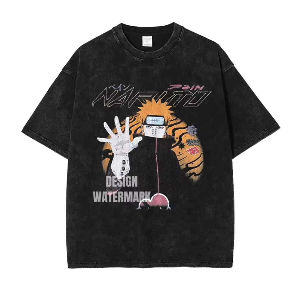 

Футболки унисекс с принтом в стиле аниме 2026: винтажные, с эффектом потертости, с изображениями персонажей манги Какаши, Саске, Итачи. Хит продаж!