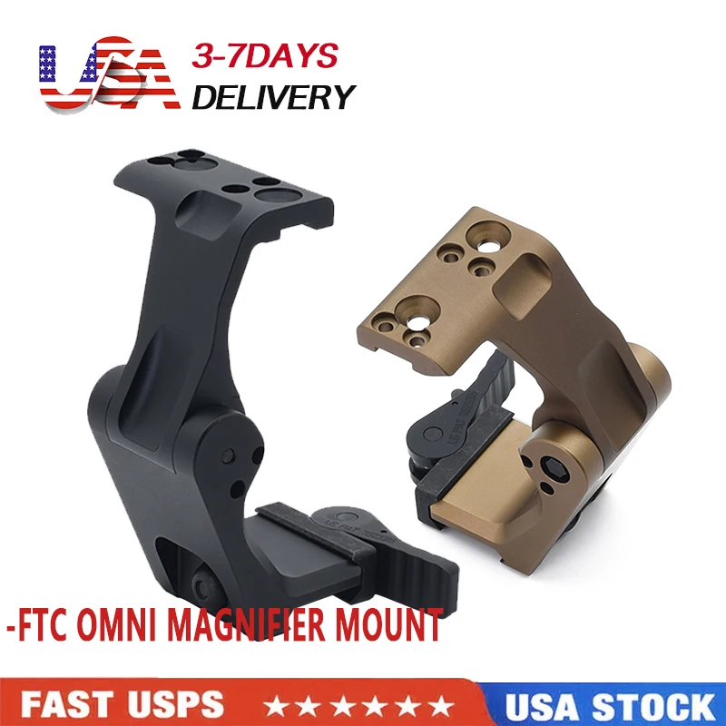 Tactical Metal Unity FTC OMNI Magnifier Mount With FAST QD Lever 2.26