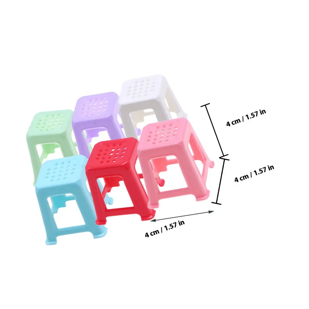 12Pcs Miniature Easel Stand Non-Slip Canvas Feet Risers Plastic Paint Pouring Supplies for Painting Canvas Tabletop Display
