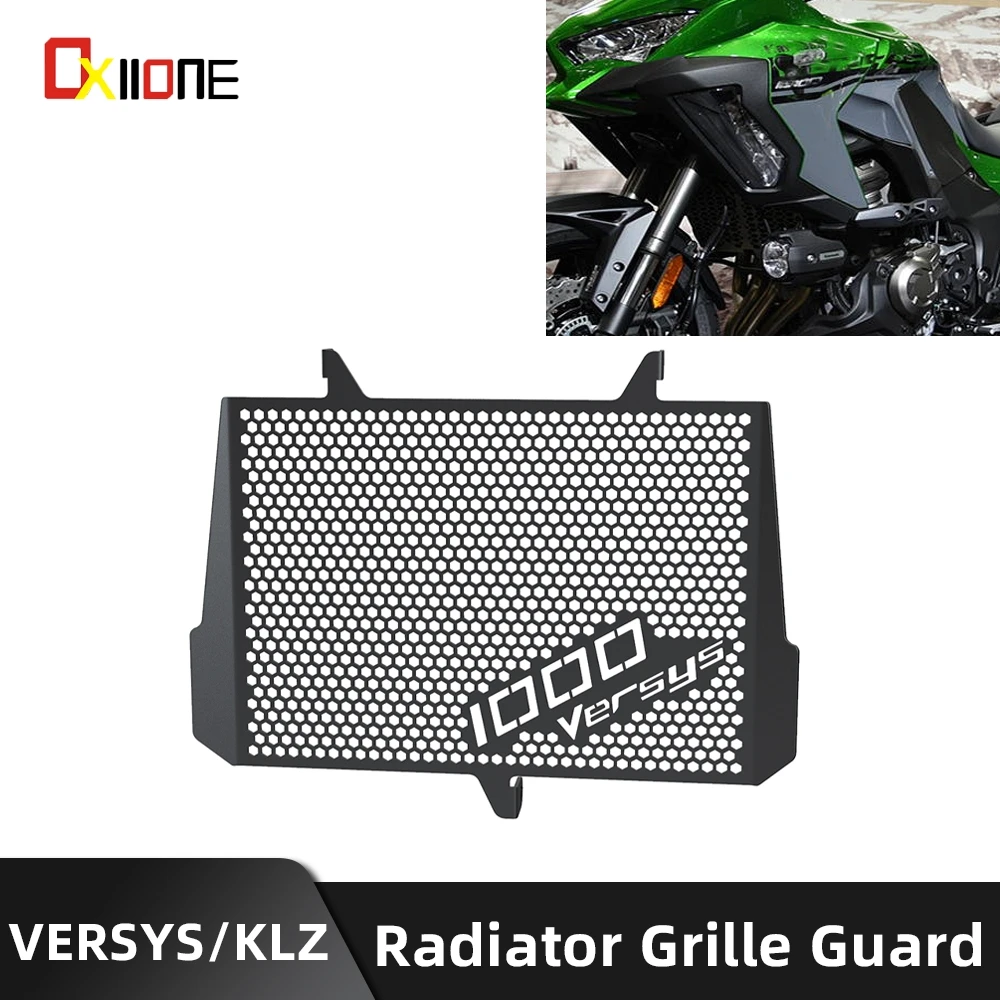 

FOR KAWASAKI VERSYS1000 KLZ1000 VERSYS 1000 SE VERSYS 1000SE LT+ Motorcycle Radiator Guard Grille Grill Cover Protector Aluminum