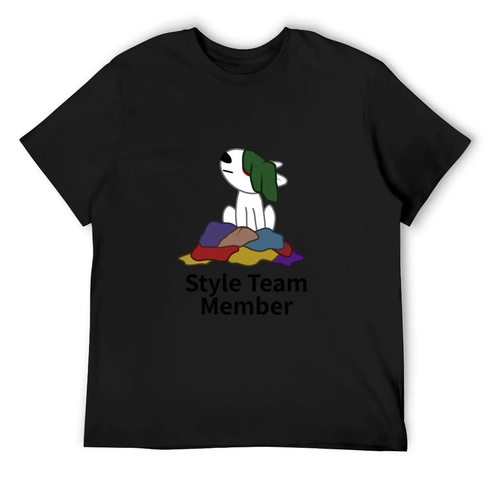 

Style Team Member T-Shirt anime clothes plain topping sweat shirts, men