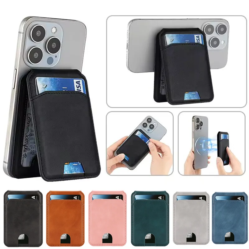 

Для Magsafe Магнитный кожаный чехол-кошелек для Samsung S24 FE S25 Ultra A56 A55 5g A16 A36 A35 Держатель для карт Сумка для телефона Карманный чехол