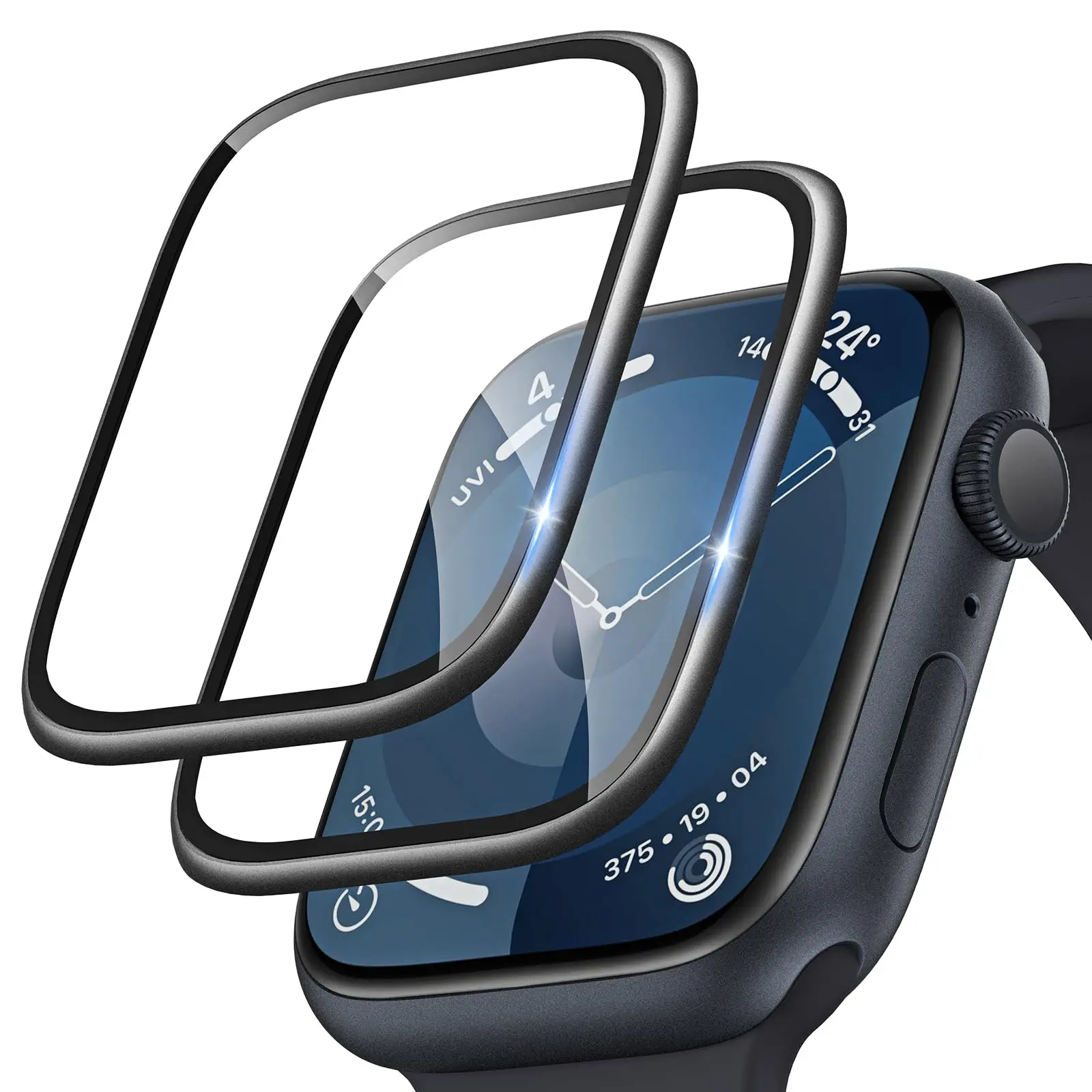 

Защитная пленка для экрана Apple Watch 46MM 45MM 40MM 41MM 42MM 44MM Керамическая пленка Iwatch Series 11 10 SE 9 8 7 6 5 4 3 2 1 Не стекло