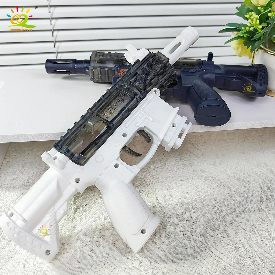 Ręczny symulator pistoletu na wodę z możliwością powtarzania, letnia impreza przy basenie nad morzem, walka wodna z zabawkami dla dorosłych dzieci