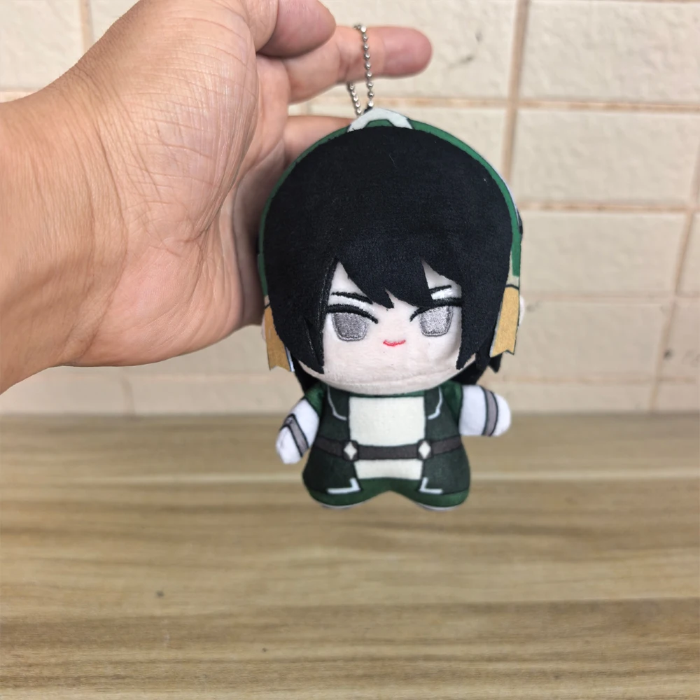 In Stock 12cm Cosplay Anime Animation Character Toph Beifong Cartoon Plush Toys Funny Keychain Bag Pendant Kawaii Plushie Doll