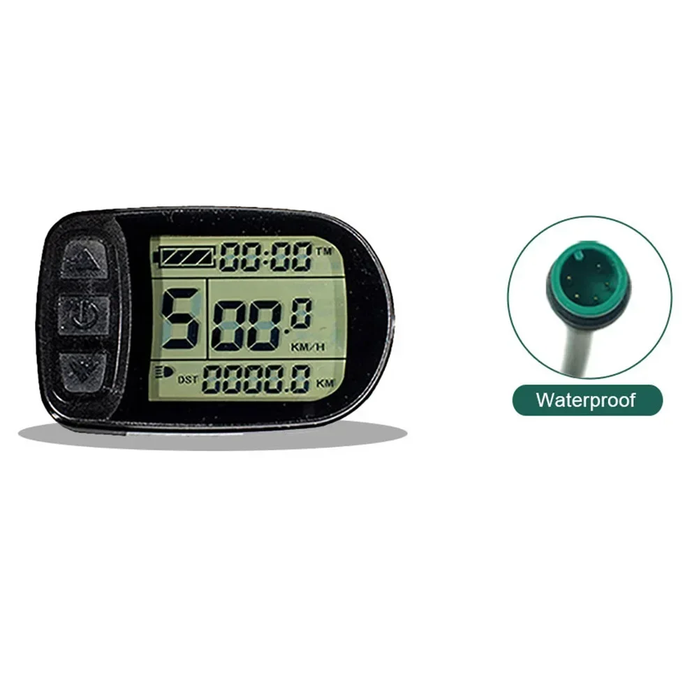 

Pedelec Display E-Bike Gear Setting KT-LCD5 Smart Power Speedometer Vehicle Boosting 24V 36V 48V Display Druable