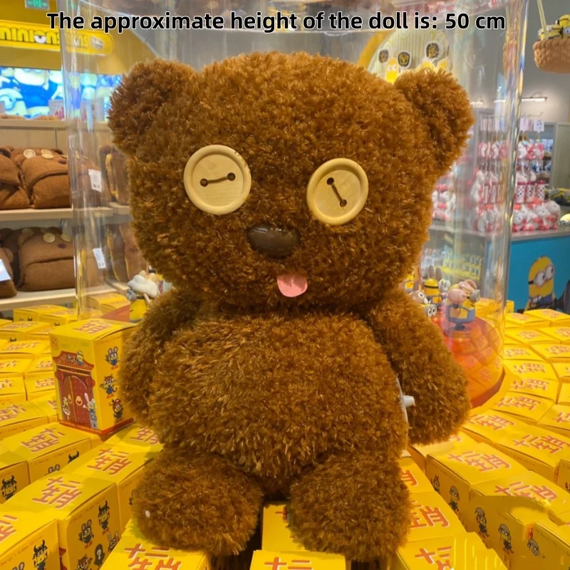 Creative Cartoon TIM Bear Plush Backpack, Plush Doll Figure Bag, A Perfect Birthday Gift Or New Year Gift For Girls