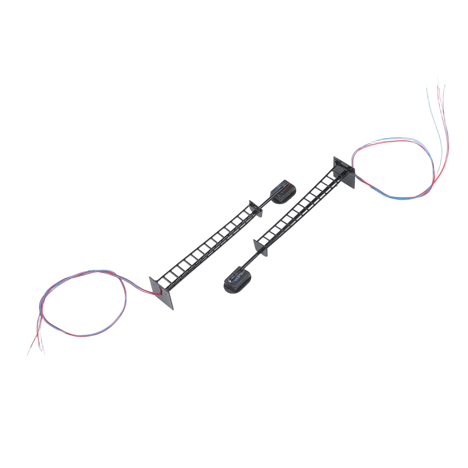 3V/12V Railway Signal Light AC Or DC Compatible Green Light Railway Red Signal Steel Column Model Lampposts 00 Model