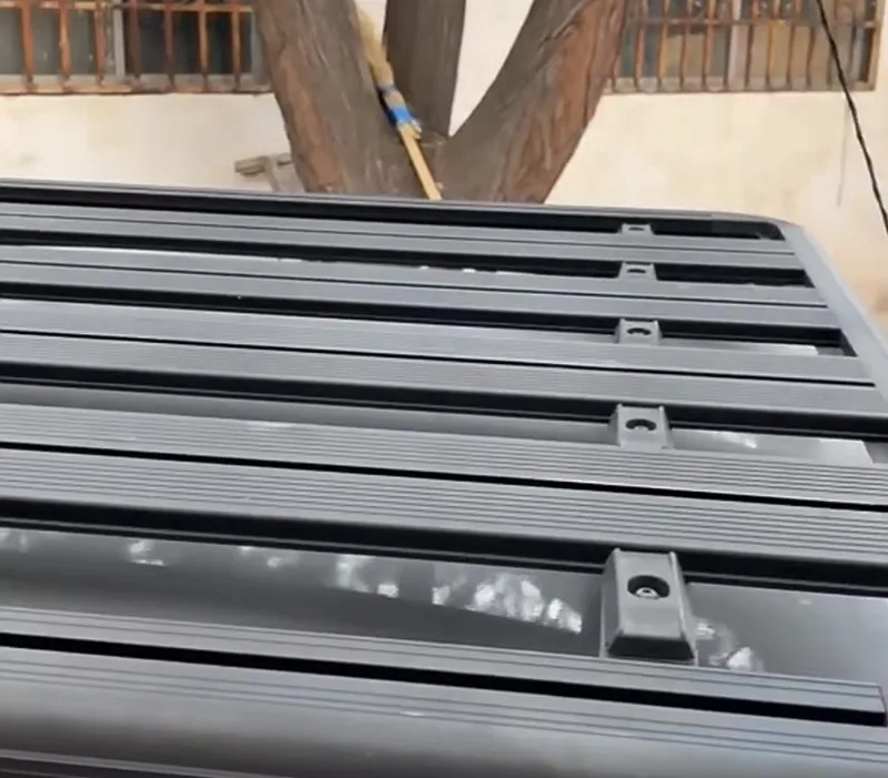 

For Grand Cherokee 10-20 Aluminum Alloy Roof Luggage Basket Car Bumper Accessories High Quality