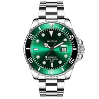 Authentic Fully Automatic Men's Pure Mechanical Watch with Hollow Tourbillon Waterproof Luminous Stainless Steel Watch