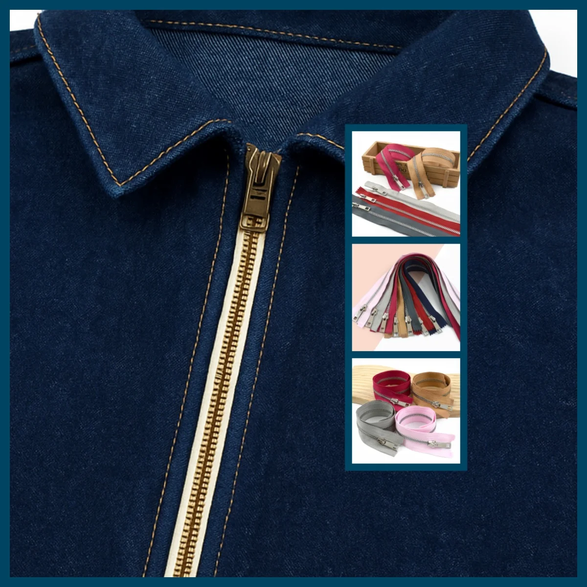 

Metal Zipper 2/5/10Pcs 5# Open-End Separable Zippers 40/50/60/70/80cm Silver Teeth Single Slider Sewing Zip Apparel Repair Zips