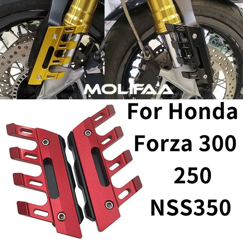 

Motorcycle Front Shock Absorber For Honda Forza 300 250 NSS350 Fork Guard Suspension Brake Disc Caliper Wheel Cover Accessories
