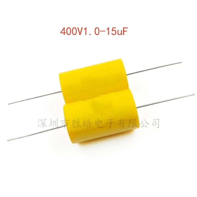 (1PCS)  NEW  400VDC  1.0-15uF  Audiophiler Axial MKP Audio Grade Capacitor  for  Frequency Capacitance Guitar Amplifier