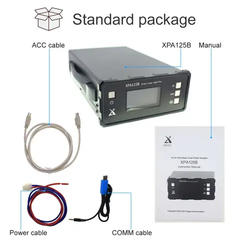 【2026】X-p-a125B 100W Pa And ATU All-In-One Machine  For The  Series HF Transceiver