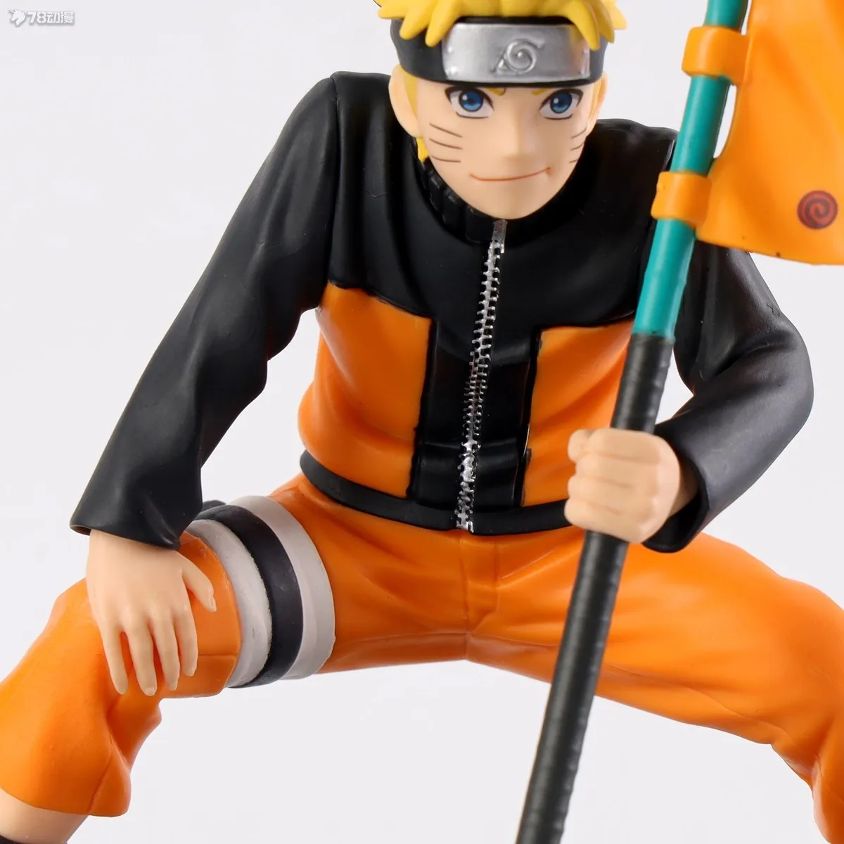 12CM Anime Shippuuden Naruto Figure Global Character Popularity Ranking NARUTOP99 Carrying Flag Model Toy Gift Action Figure
