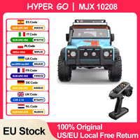 HYPER GO MJX H8H V2 FOC Brushless 1/8 RC Car PRO Climbing Vehicle 8CH Simulation Light Differential Lock APP Program RC Crawler