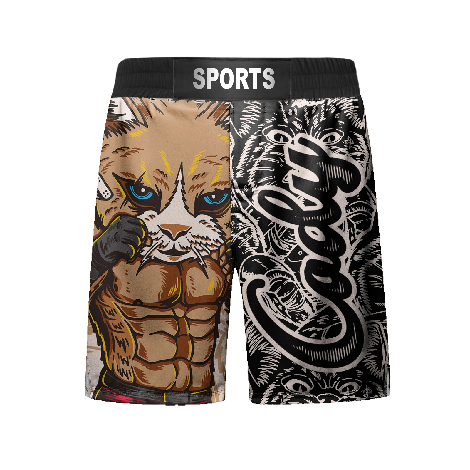 

Cody Lundin Kids Designer MMA Clothes Custom Print Shorts for Children Boys Muay Thai Pants High Elasticity Kickboxing Shorts