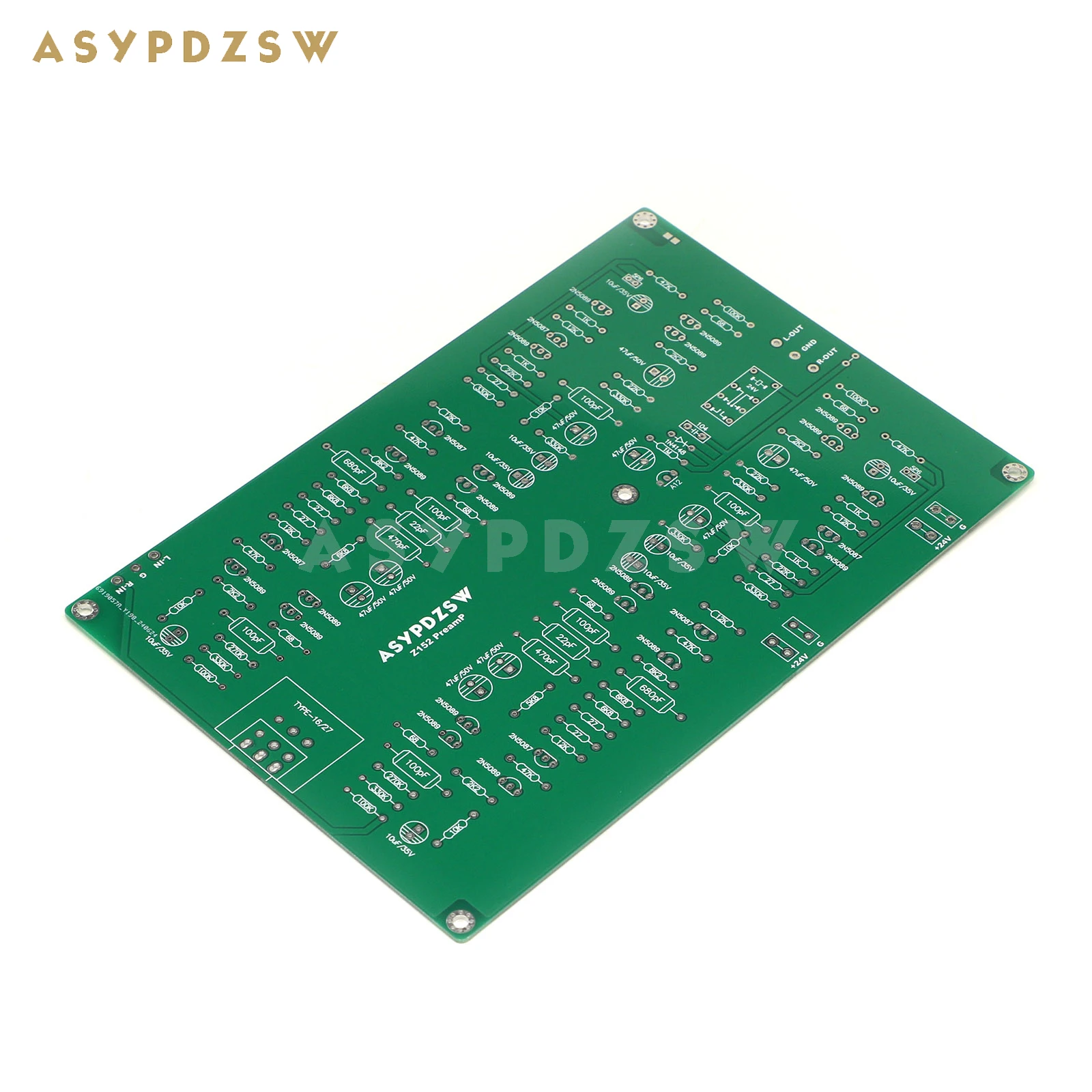 ASYPDZSW Z152 Voorversterker Kale PCB Basis op NAIM NAC152XS Originele schakeling