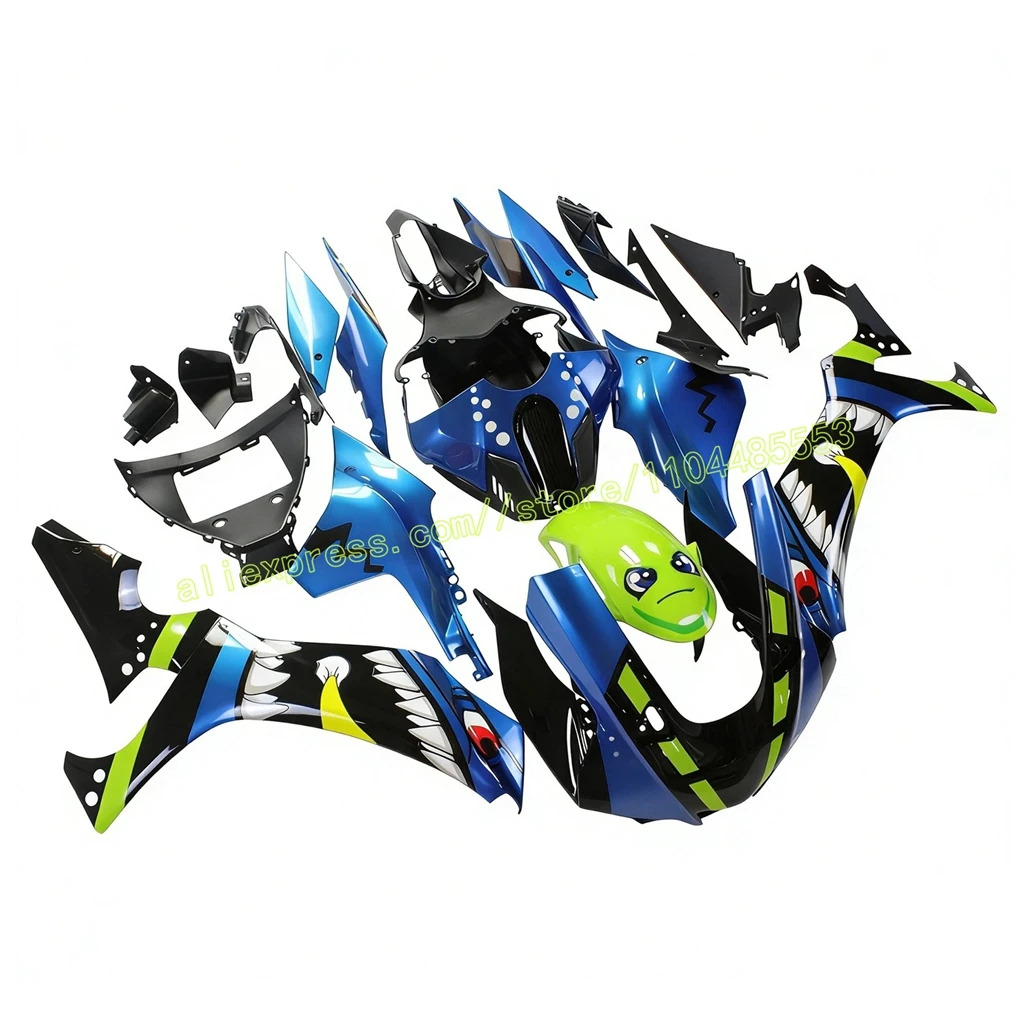 ABS Body Panels Kit For Yamaha R1 2020 2021 2022 2023 2024 2025 YZF-R1 Blue Shark Motorcycle Restoration Fairing Set