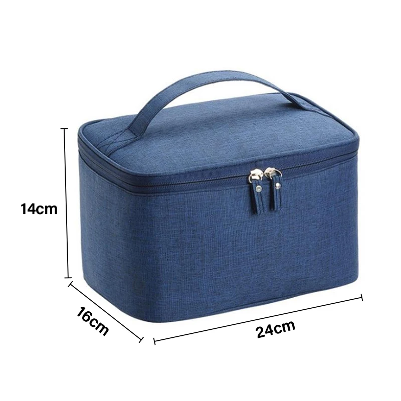 Travel Waterproof Portable Women Makeup Bag High Capacity Toiletries Storage Box