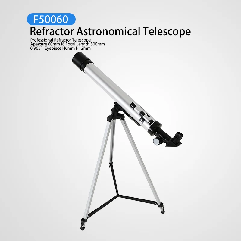 

Entry-level Astronomical Telescope for Observing the Moon and Stars Portable Tripod Monocular Zoom Children's Telescope