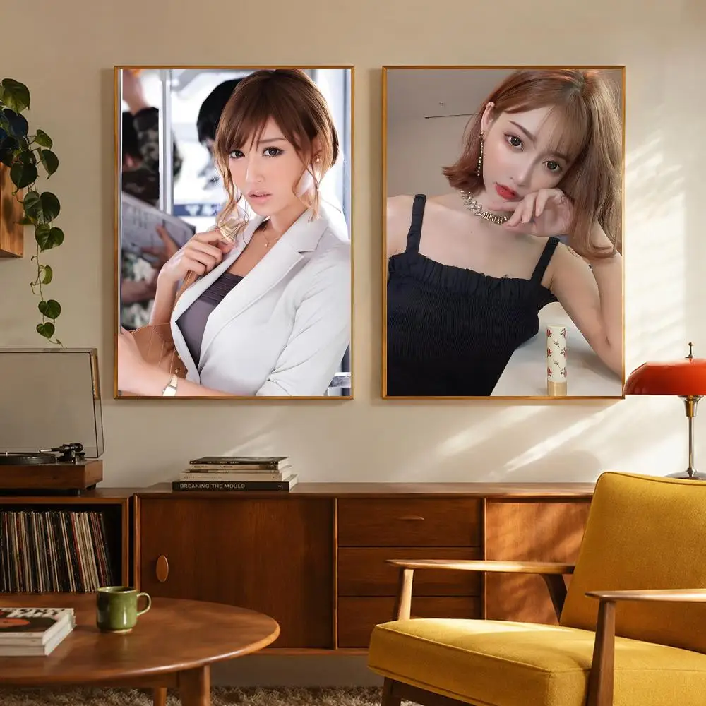 Voice Actress Kirara Asuka Poster Digital Solvent Print Waterproof PP Fade-Resistant Wall Art Room Decor Gift