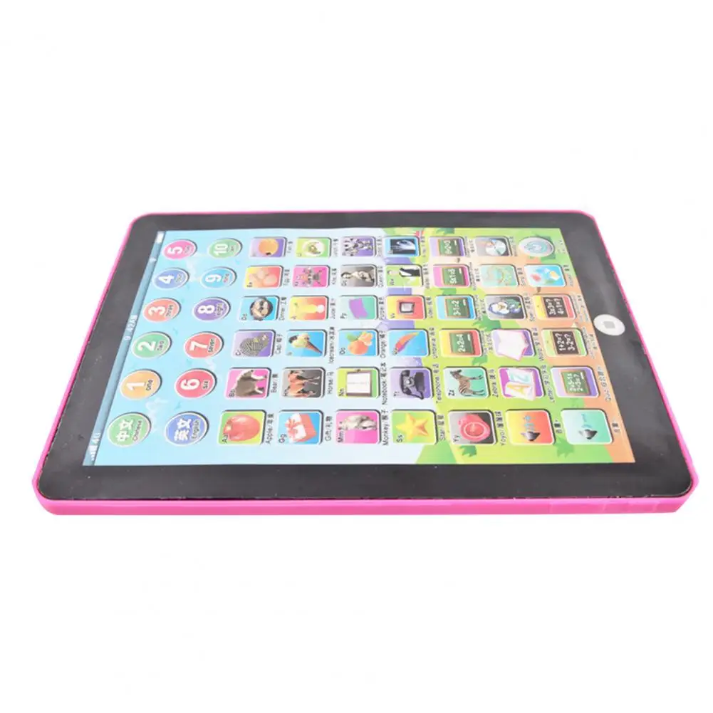 Leaning Machine Children Tablet Kids Learning Tablet with Touch Screen Eye Protection Abc Word Song Music Number for Fun