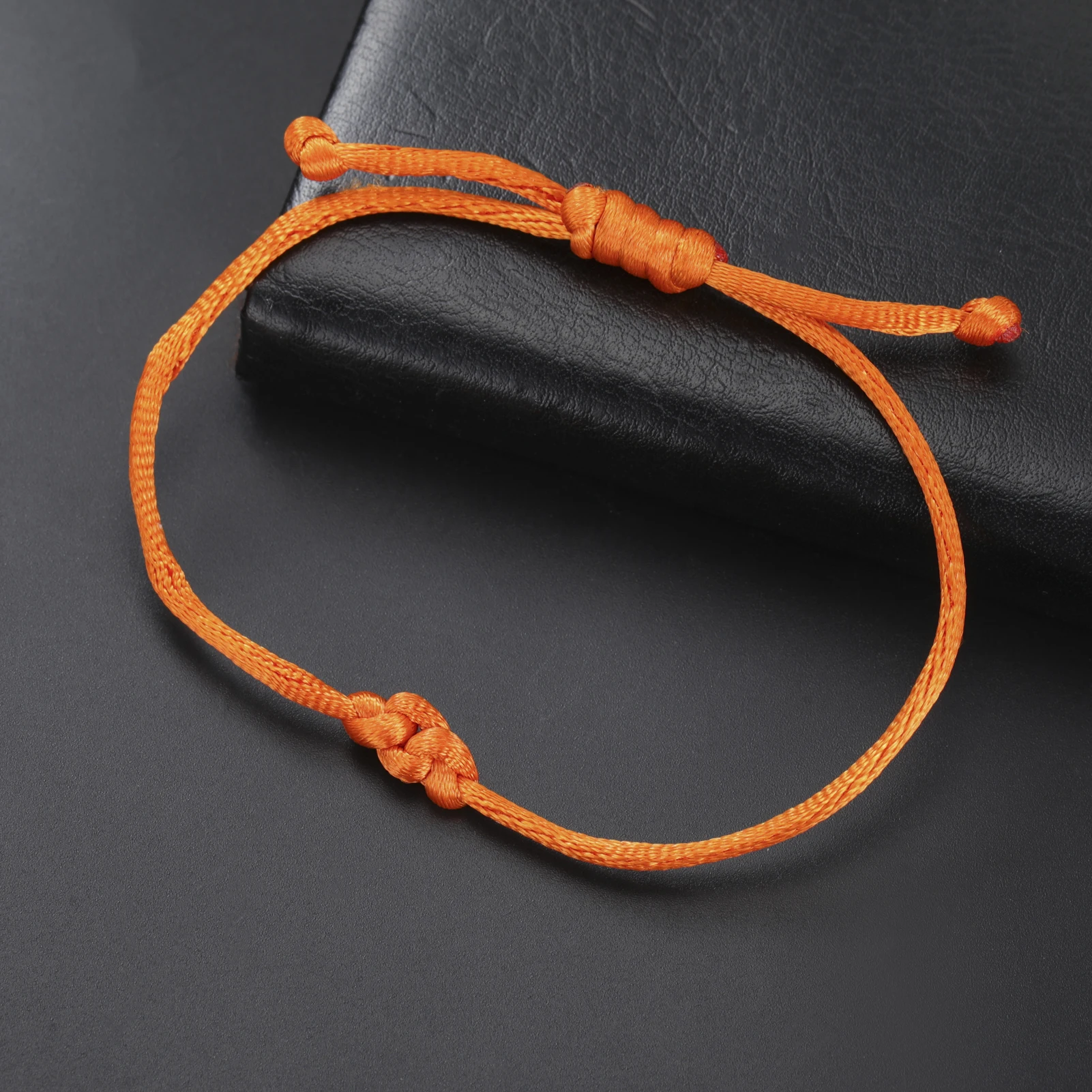 COOLTIME Einstellbare Glück Knoten Armband Hand Gewebtes Seil Charm Armband Schmuck Zubehör Großhandel Neue – Detail 6