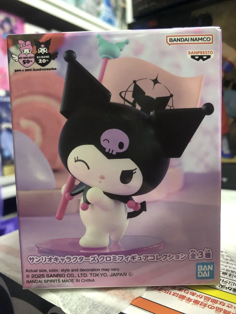 Original SANRIO Kawaii Figur Puppe Kuromi Desktop Dekorationen Spielzeug Geschenke