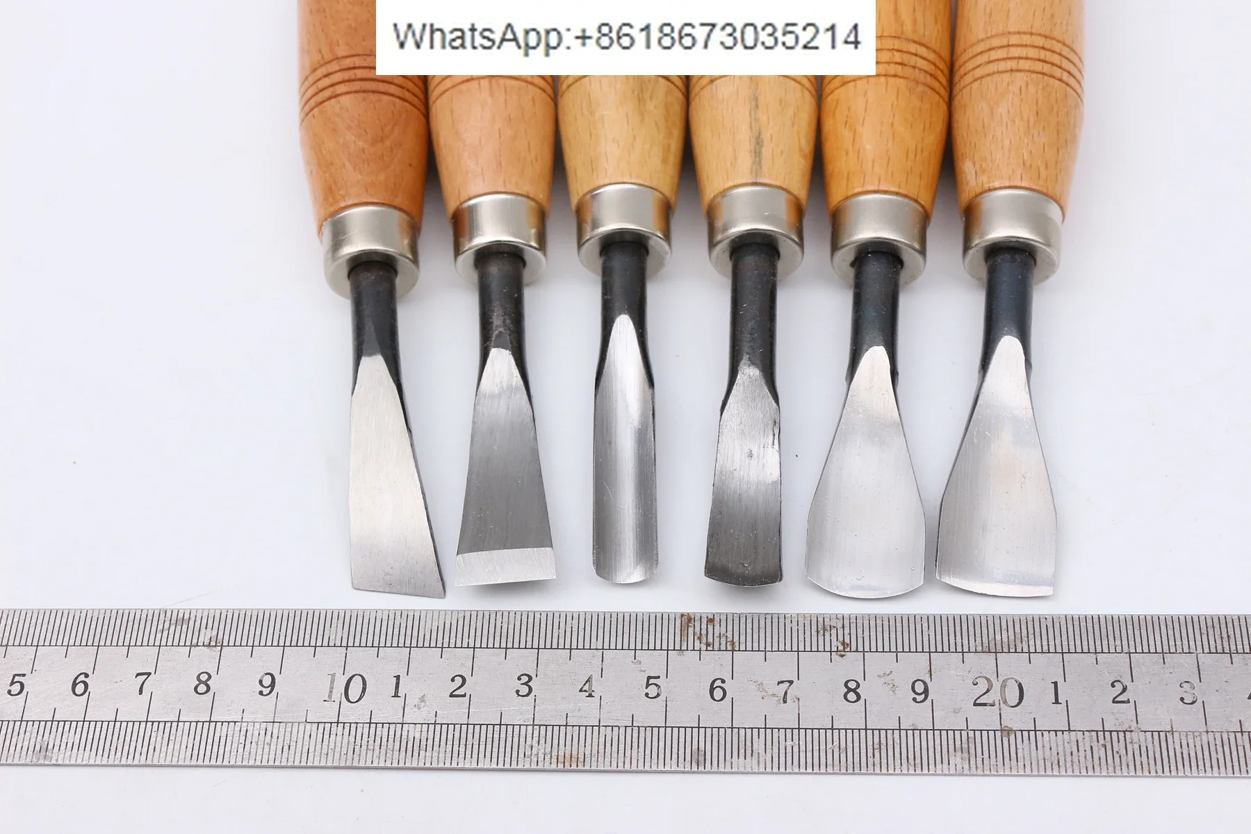 Violin making and maintenance tools, maple carving knives, a set of 6 sharp  steel materials