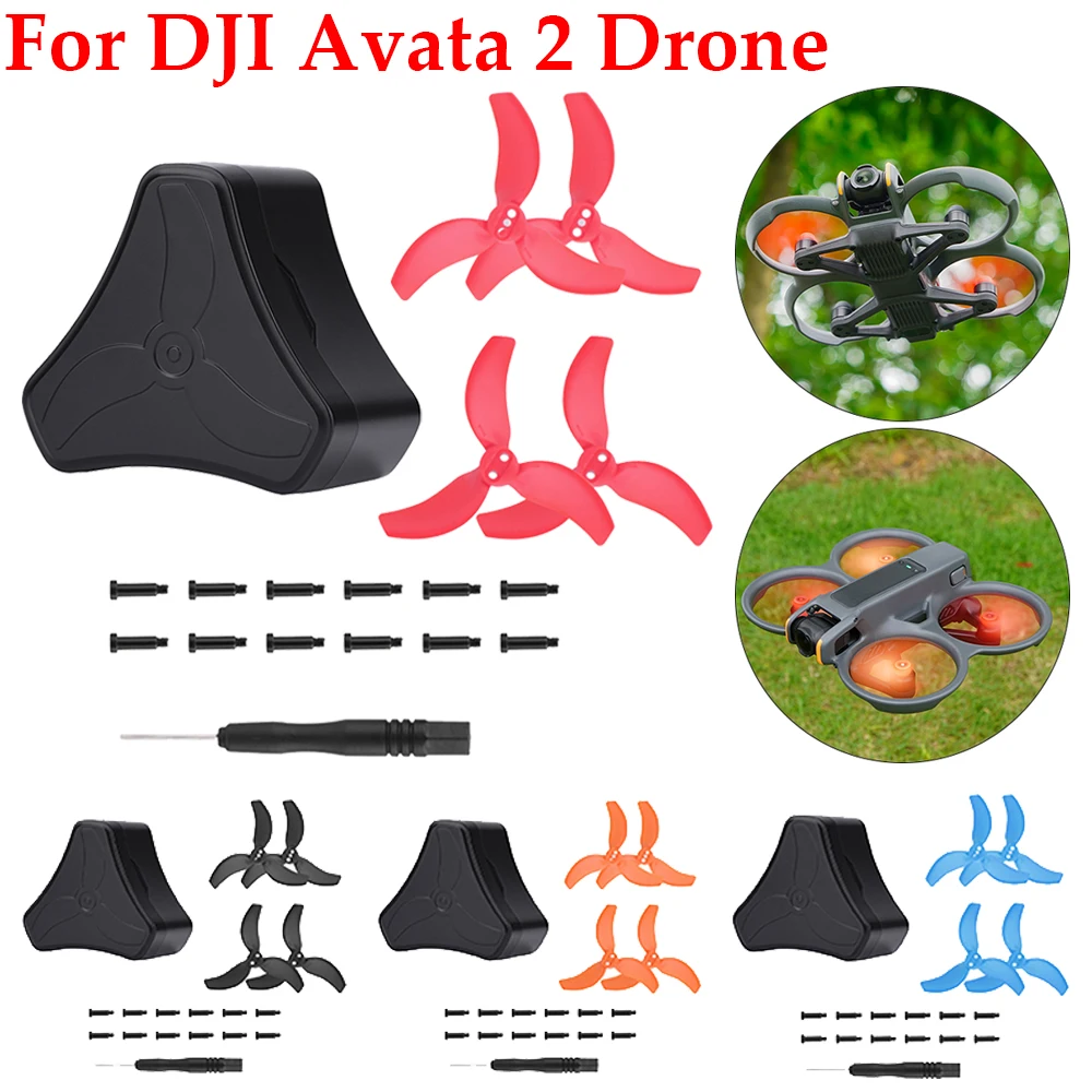 For DJI Avata 2 Drone Propellers 3032S Blade Storage Box Lightweight Drone Wing Accessories For DJI Avata2 Wing Accessories